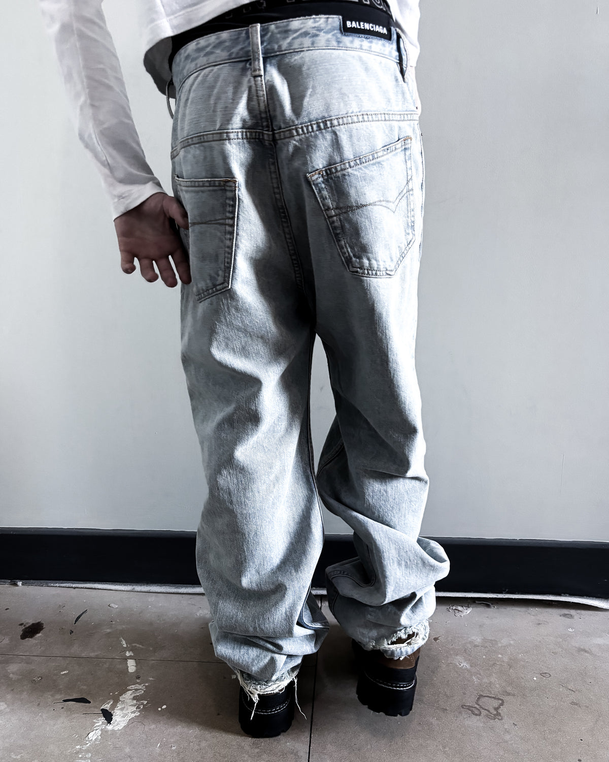 S/S24 ‘CAPITAL B’ BAGGY TROUSERS