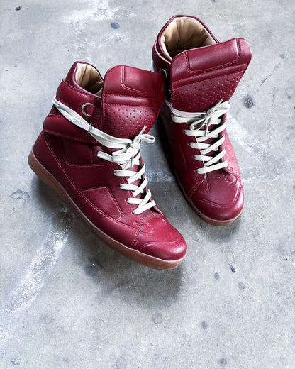 F/W12 H&M RED PANEL HIGH TOPS