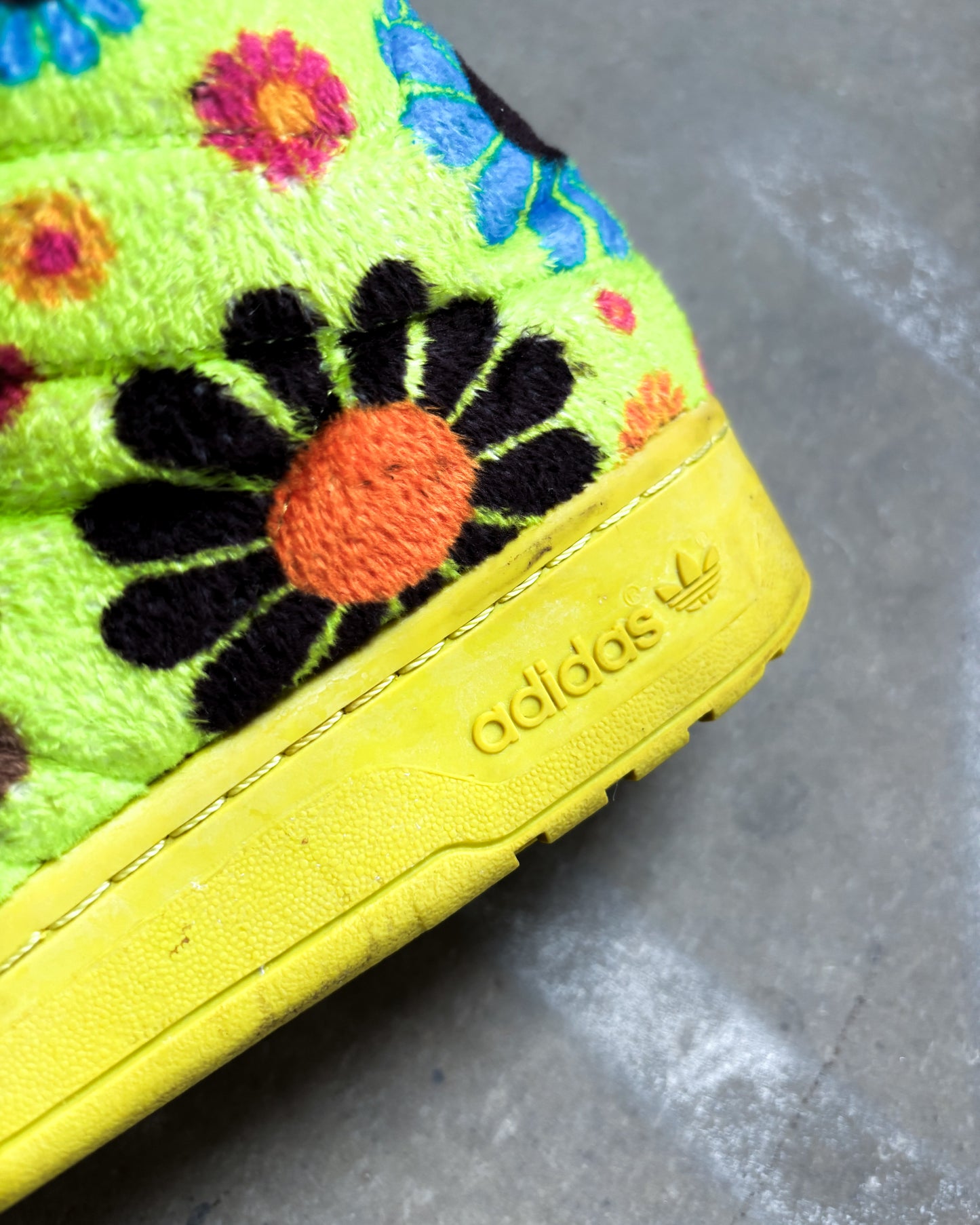 F/W12 JS BEAR ‘FLOWER POWER’ HIGH TOPS