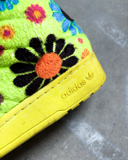 F/W12 JS BEAR ‘FLOWER POWER’ HIGH TOPS