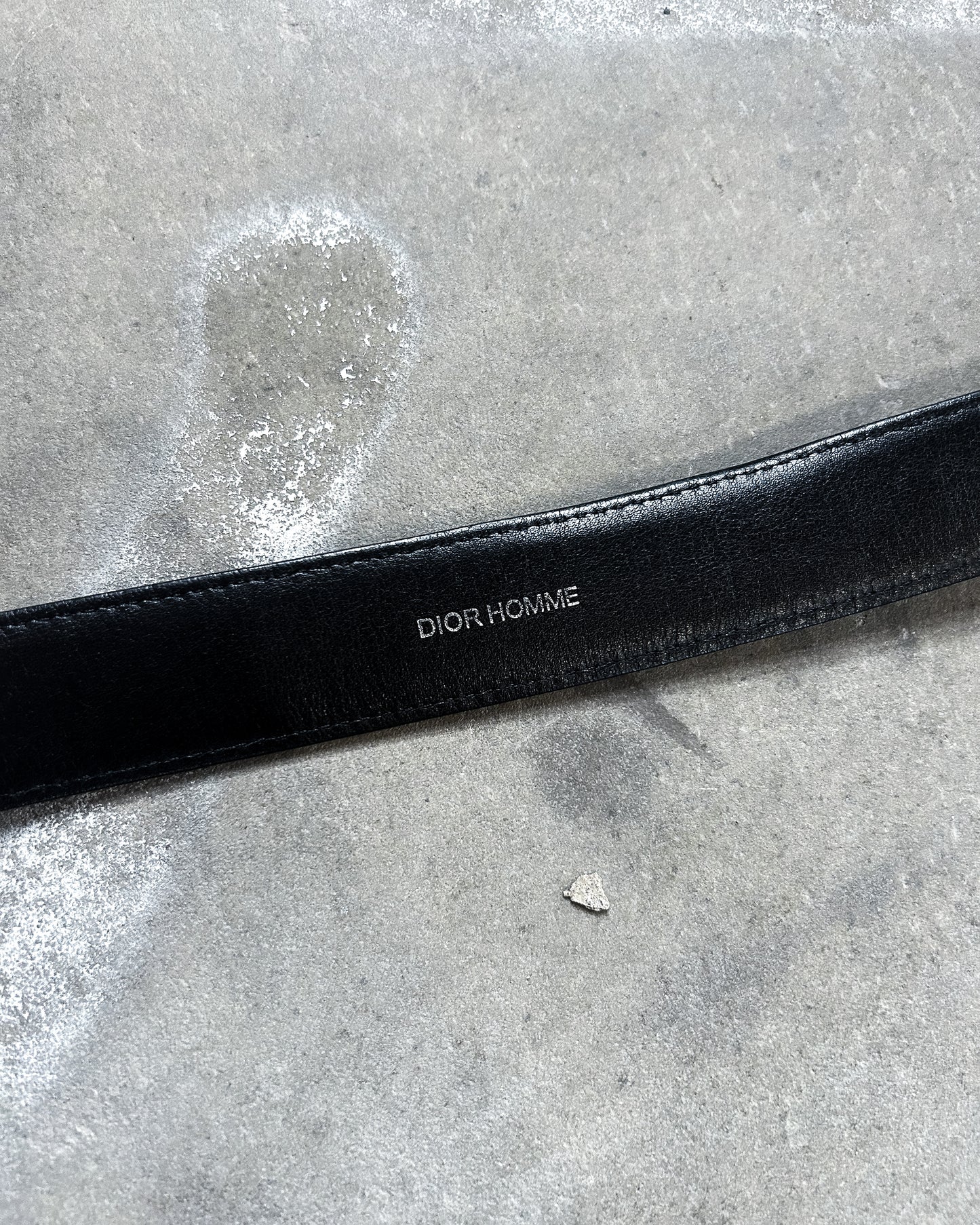 DIOR HOMME LEATHER BELT