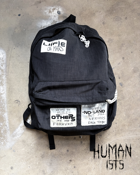 F/W20 LIFE ON MARS CHECKED BACKPACK