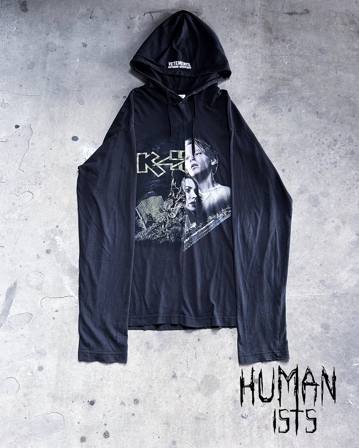 F/W18 TITANIC KISS HOODIE