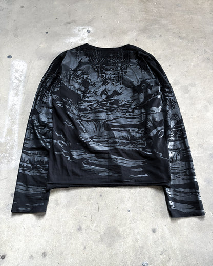SS14 BLACK NATURE LONGSLEEVE
