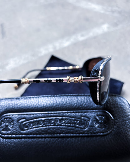 GOLD ‘JACKWACKER I’ SUNGLASSES
