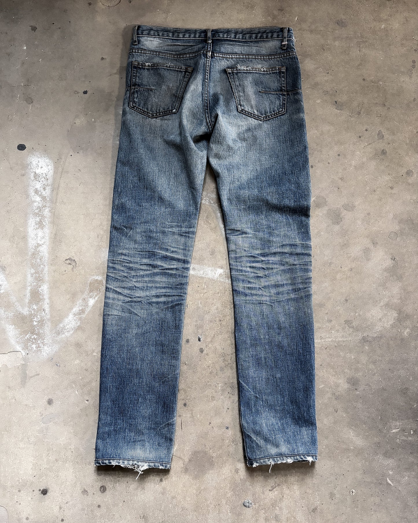 S/S03 BLUE CLAWMARKS BY HEDI SLIMANE