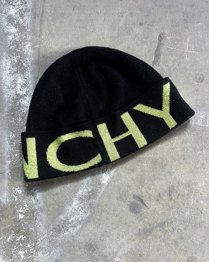 GREEN LOGO BEANIE