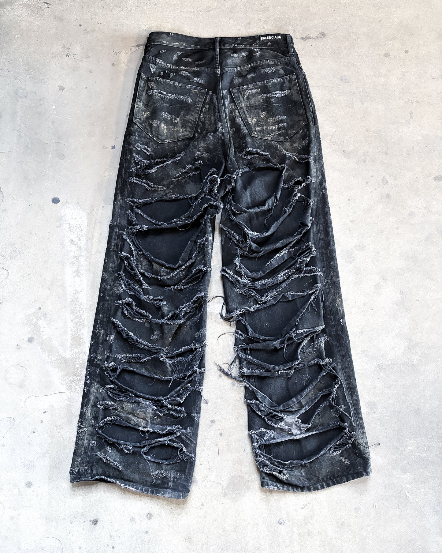 SS23 MUDSHOW DESTROYED DENIM