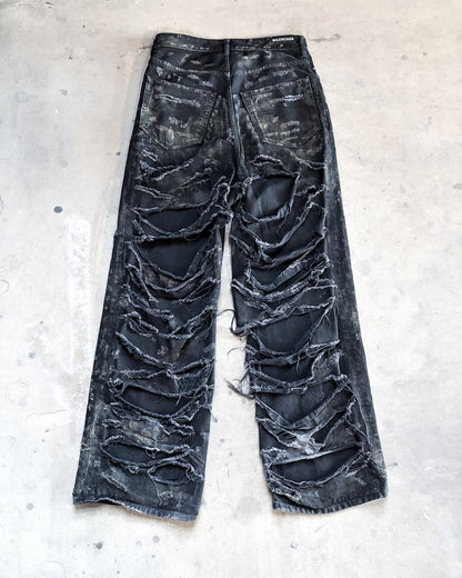 SS23 MUDSHOW DESTROYED DENIM