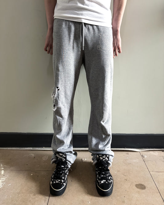 A/W01 GREY SHIELD SWEATS