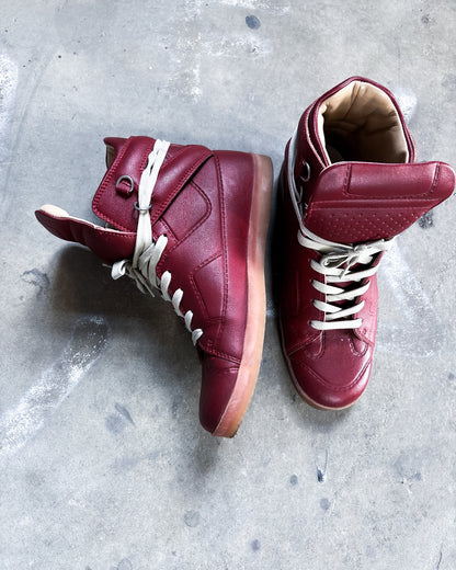 F/W12 H&M RED PANEL HIGH TOPS