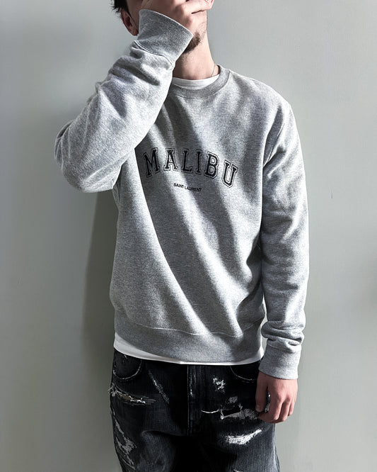 GREY MALIBU SWEATSHIRT
