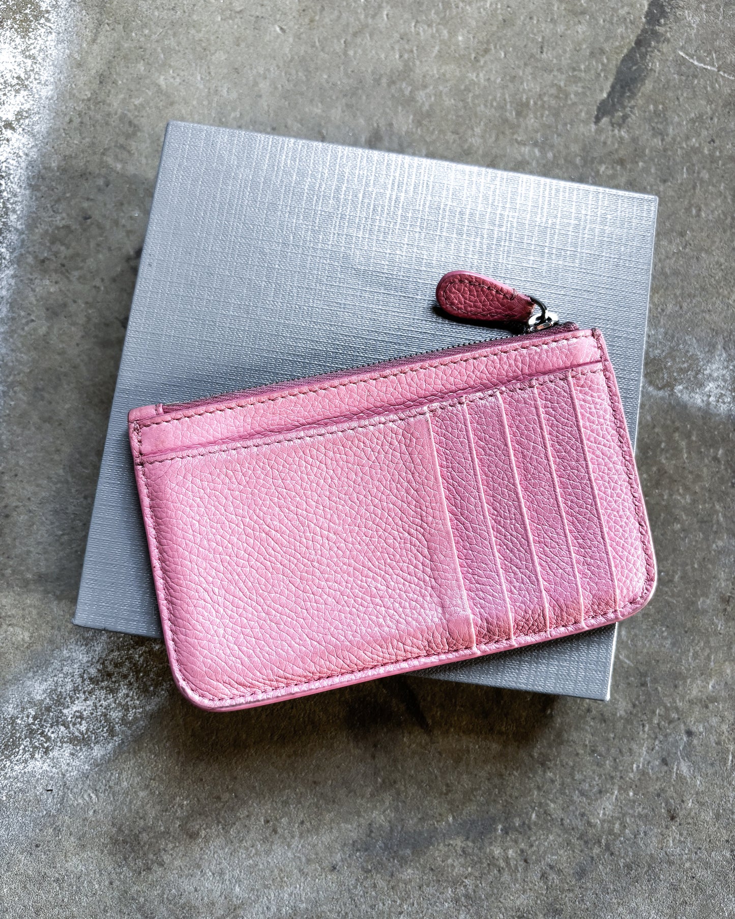 PINK ‘CASH’ CARD HOLDER