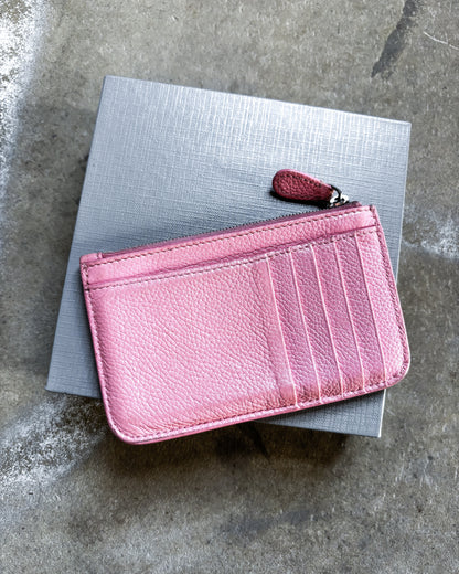 PINK ‘CASH’ CARD HOLDER