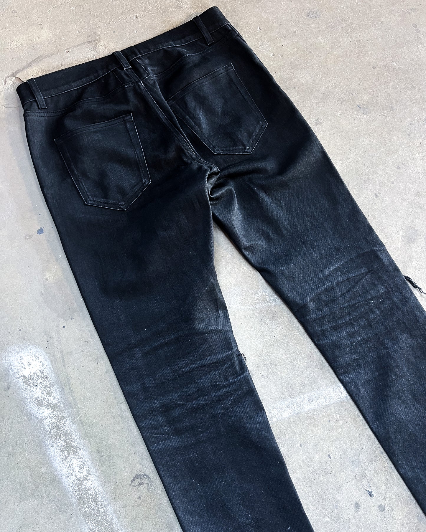 S/S16 STUDDED KNEE D02 DENIM BY HEDI SLIMANE