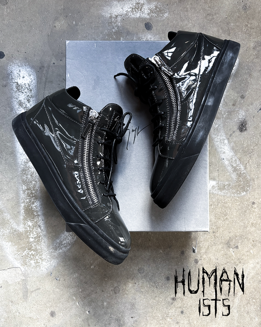 PATENT LEATHER KRISS HIGH TOPS