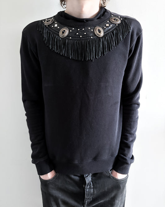 A/W14 FRINGE SWEATER BY HEDI SLIMANE