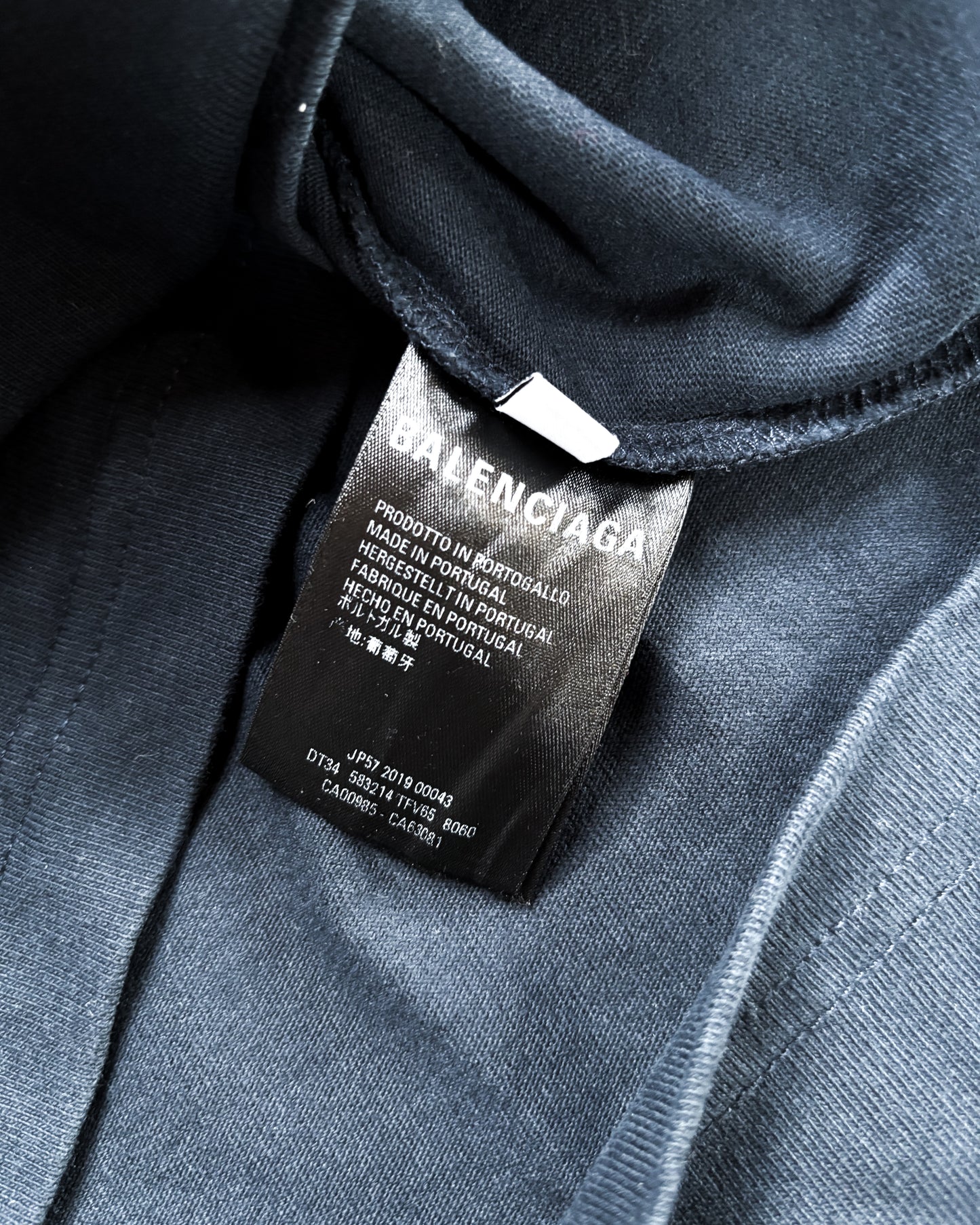 FW19 WASHED INTERLOCKED BB T-SHIRT
