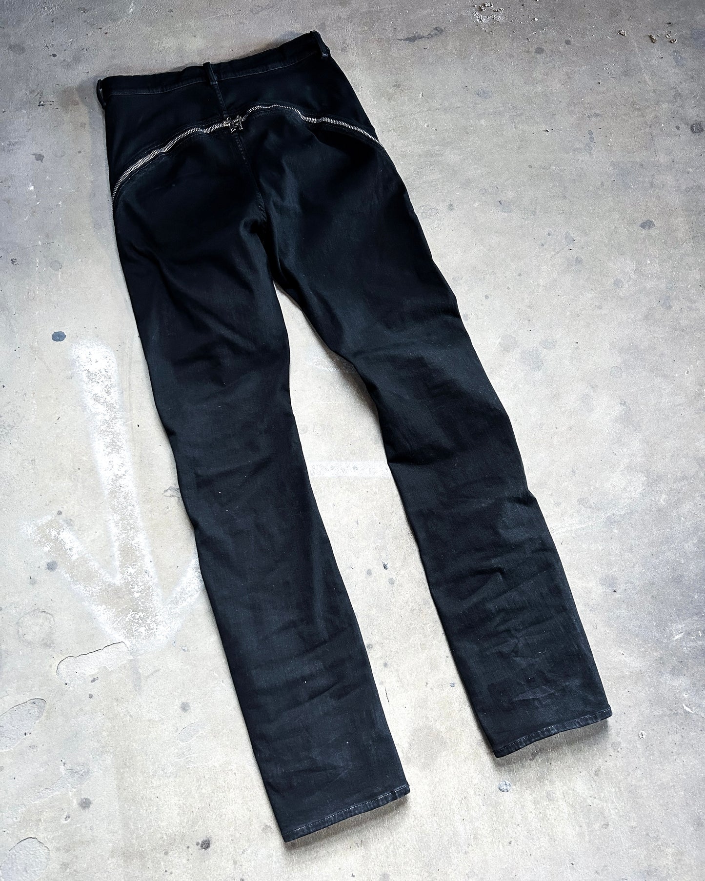 WAXED BOLAN BANANA DENIM