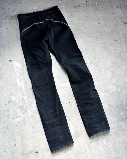WAXED BOLAN BANANA DENIM