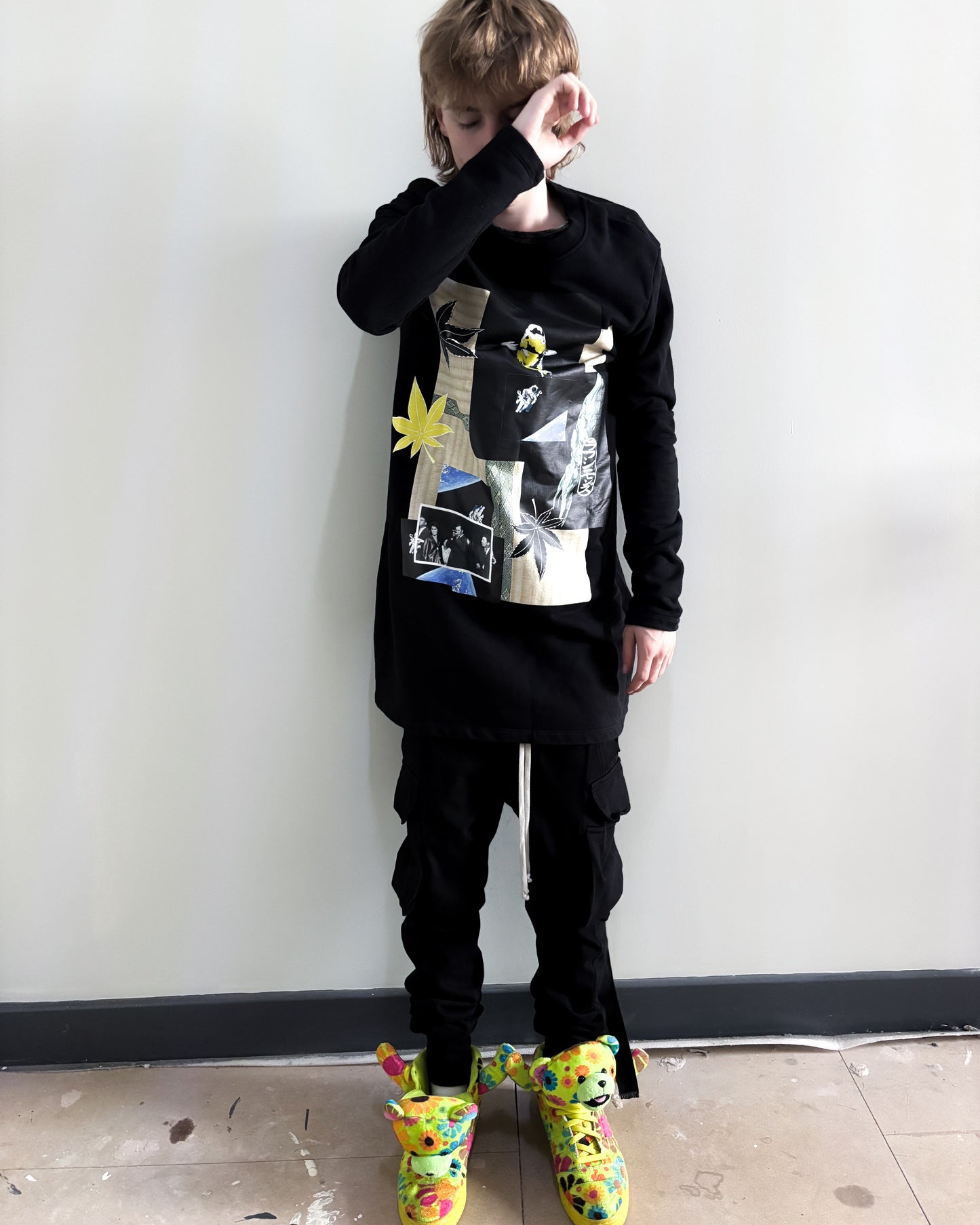 RAF SS15 KOI COLLAGE SWEATER