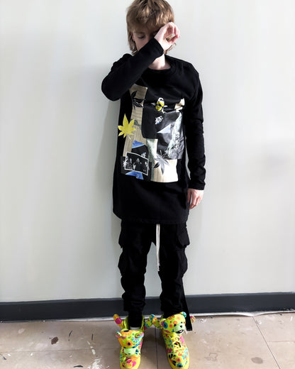 RAF SS15 KOI COLLAGE SWEATER