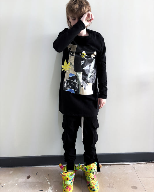 RAF SS15 KOI COLLAGE SWEATER