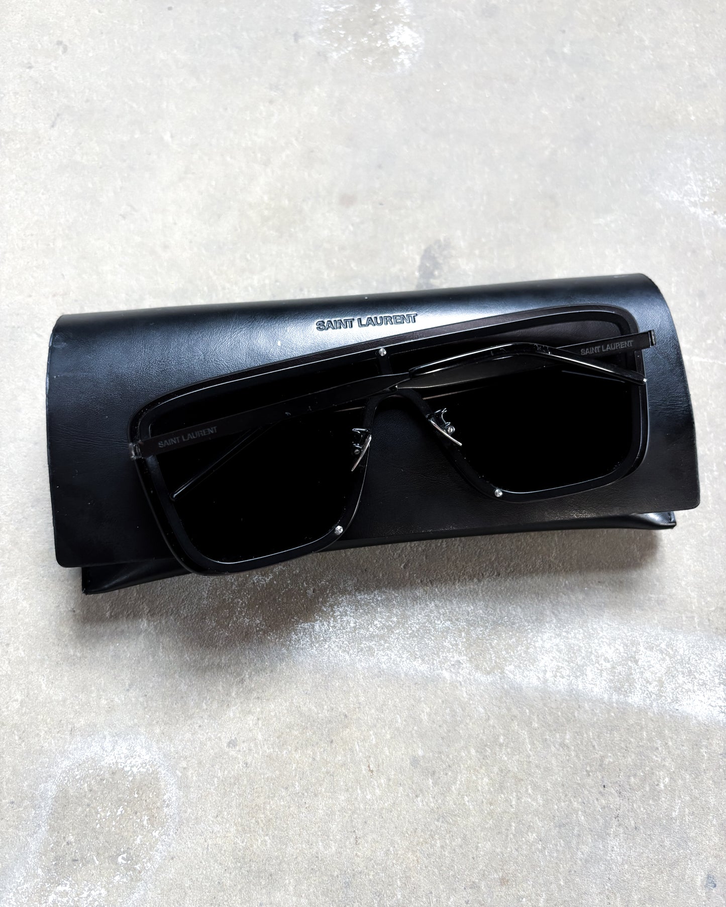 F/W21 BLACK ‘MASK’ SL 364 SUNGLASSES