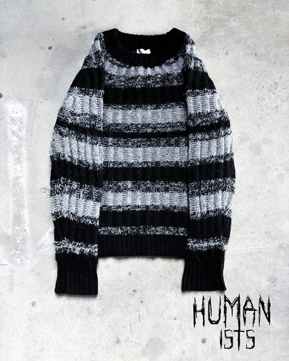 A/W06 “THESE GRAY DAYS” STRIPED WOOL KNIT