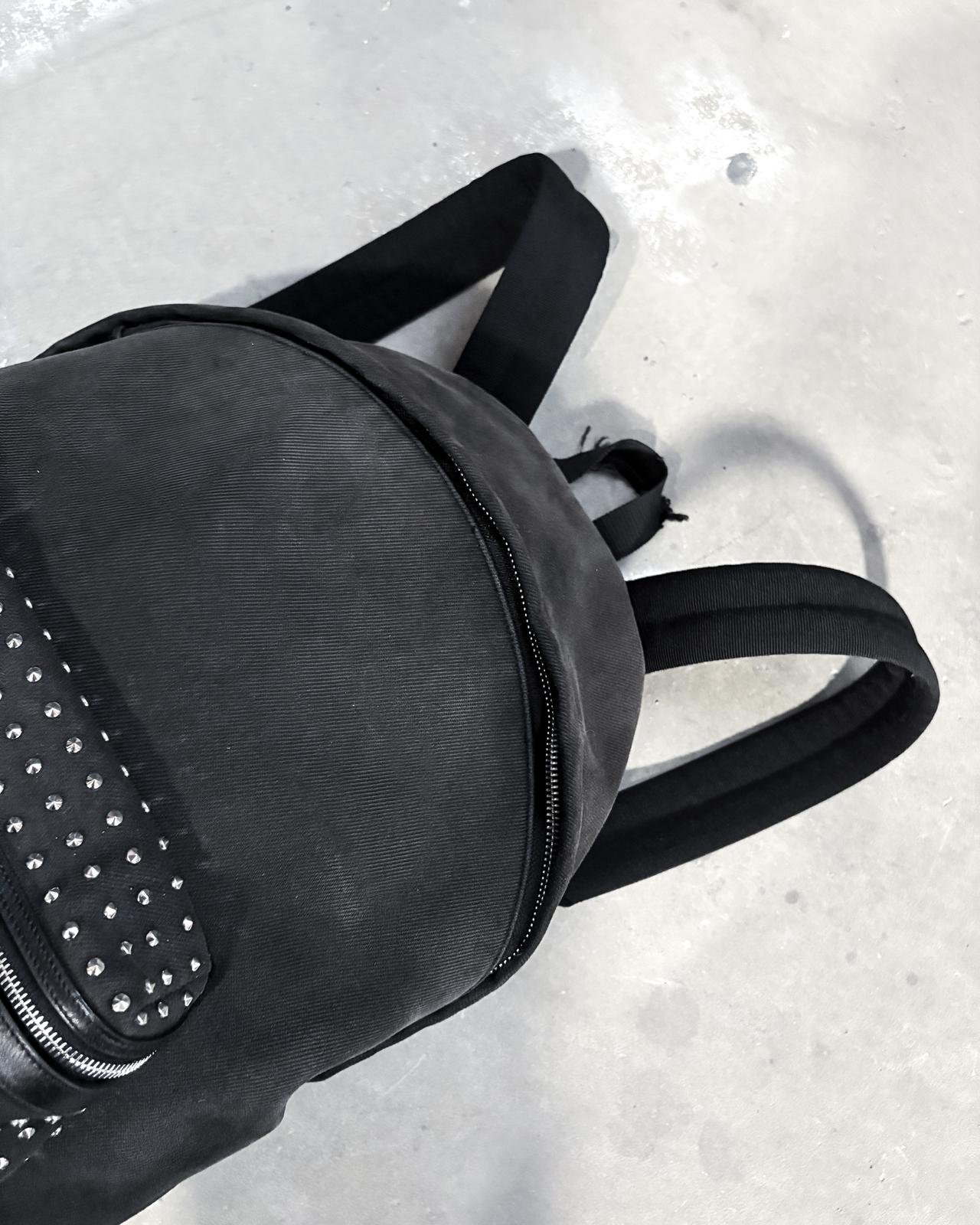 S/S14 STUDDED CANVAS CITY BAG