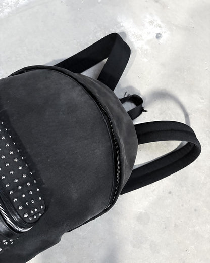S/S14 STUDDED CANVAS CITY BAG