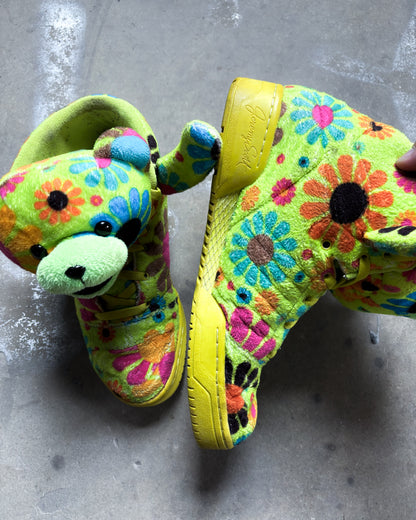 F/W12 JS BEAR ‘FLOWER POWER’ HIGH TOPS