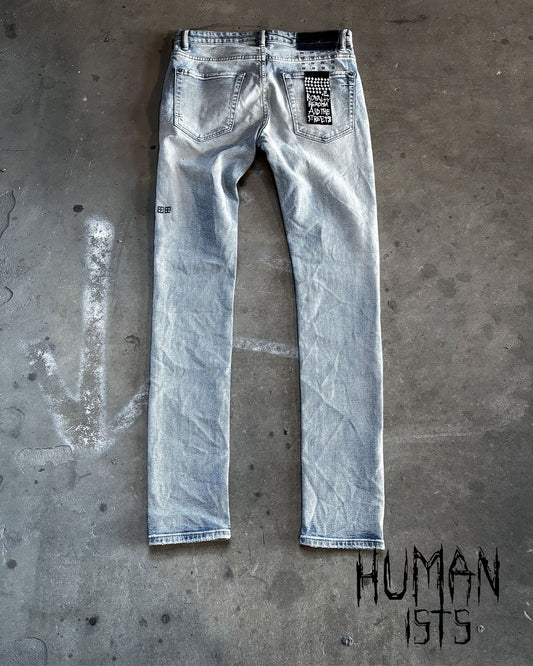 LIGHT WASH BLUE VAN WINKLE DENIM