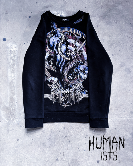 F/W17 PANTHER ZIP SWEATER