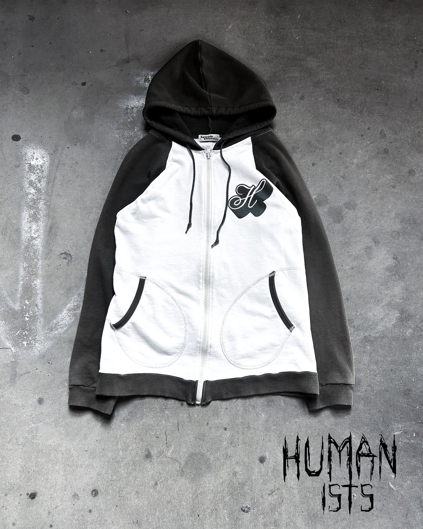 FLAME GIRL ‘H’ LOGO ZIP UP