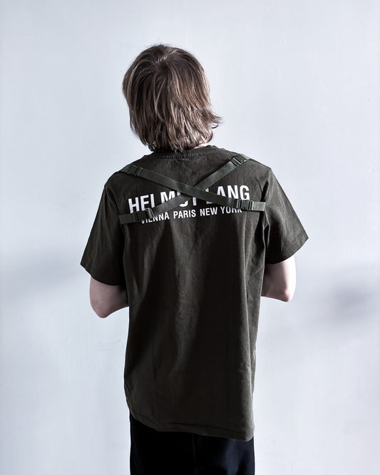 KHAKI BONDAGE LOGO T-SHIRT