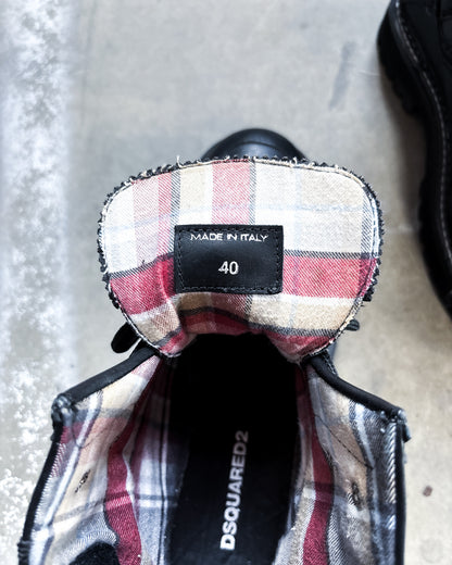 A/W22 BLACK CANADIAN HIKING BOOTS