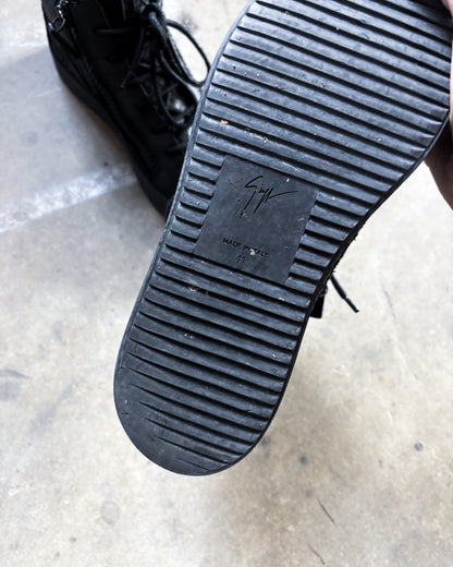 BLACK PYTHON KRISS MID TOP