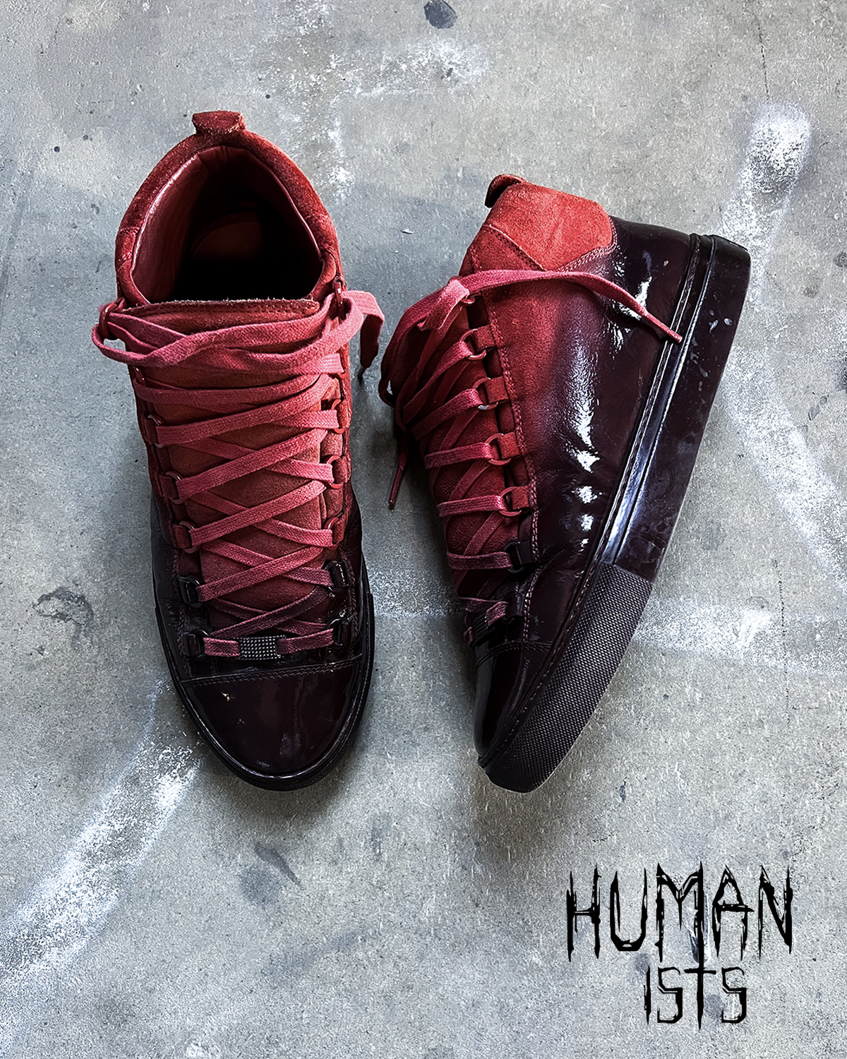 F/W14 GRADIENT RED OMBRÉ ARENAS