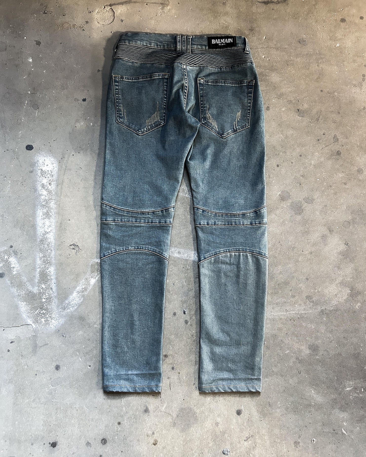 S/S14 REINFORCED BIKER DENIM