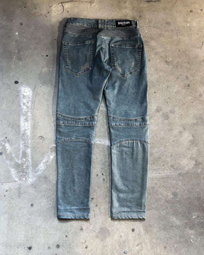 S/S14 REINFORCED BIKER DENIM