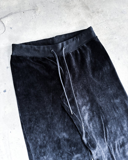F/W23 VELVET FLARED SWEATPANTS