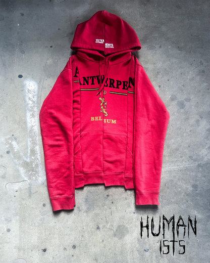 A/W18 RED ANTWERPEN HOODIE