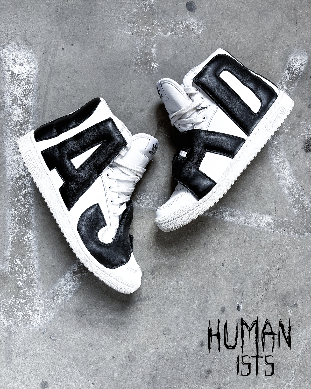 S/S13 JS LETTERS HIGH TOPS