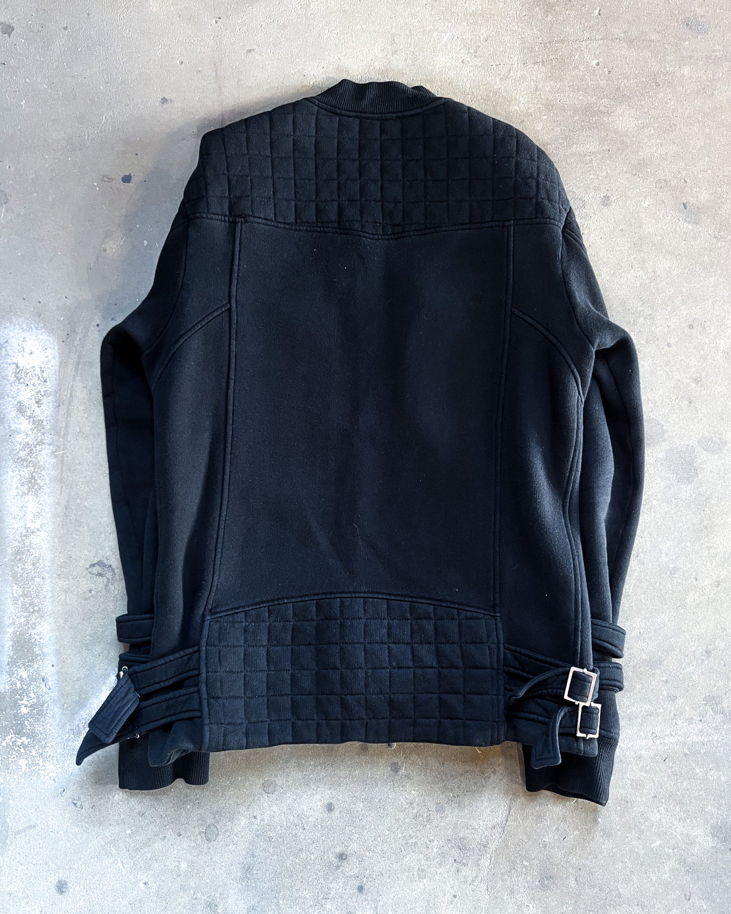 S/S14 BELTED CUFF BIKER JACKET