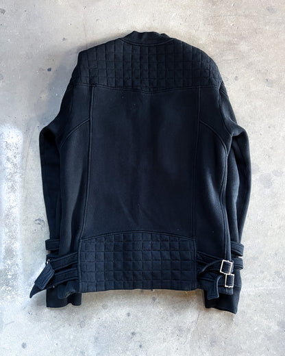 S/S14 BELTED CUFF BIKER JACKET