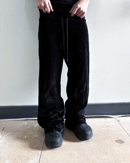 F/W23 VELVET FLARED SWEATPANTS