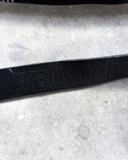 METAL CROSS EMBELLISHED BELT