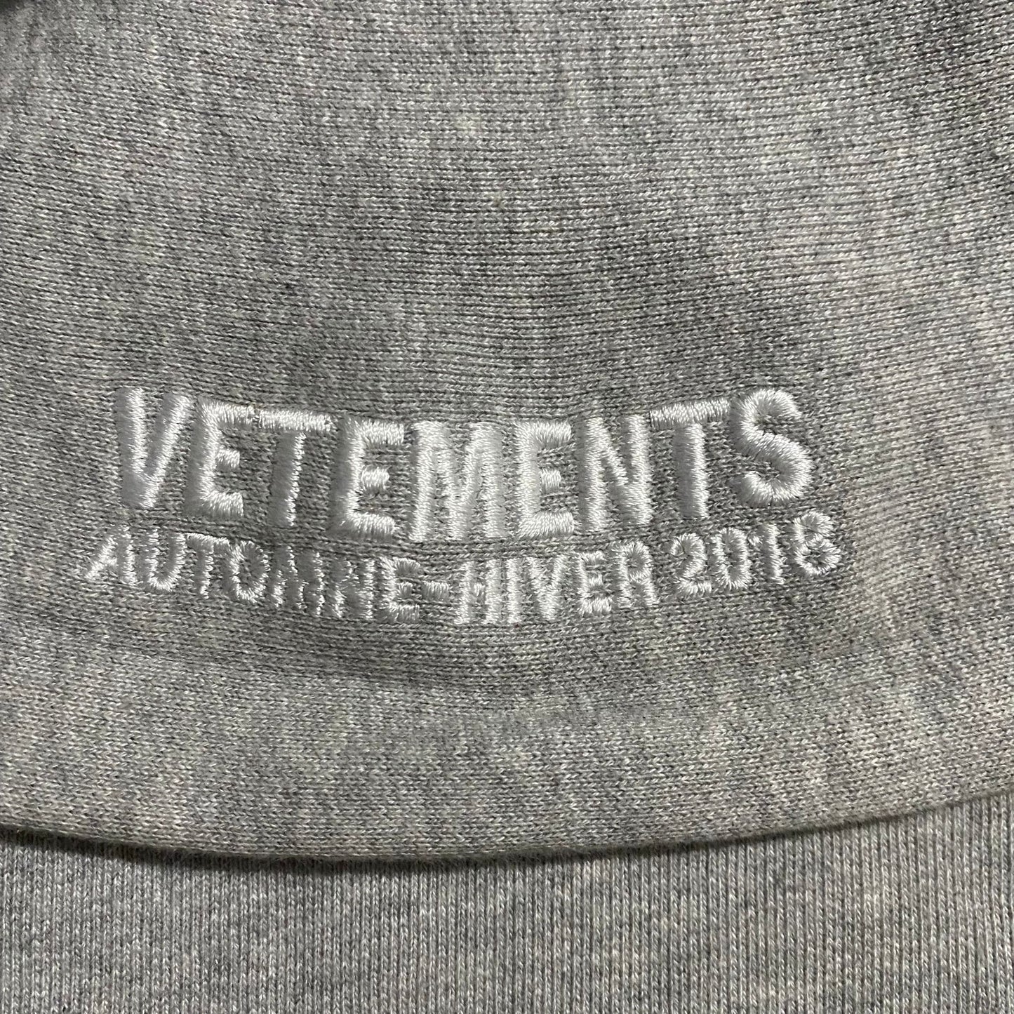 Vetements Misplaced Hoodie