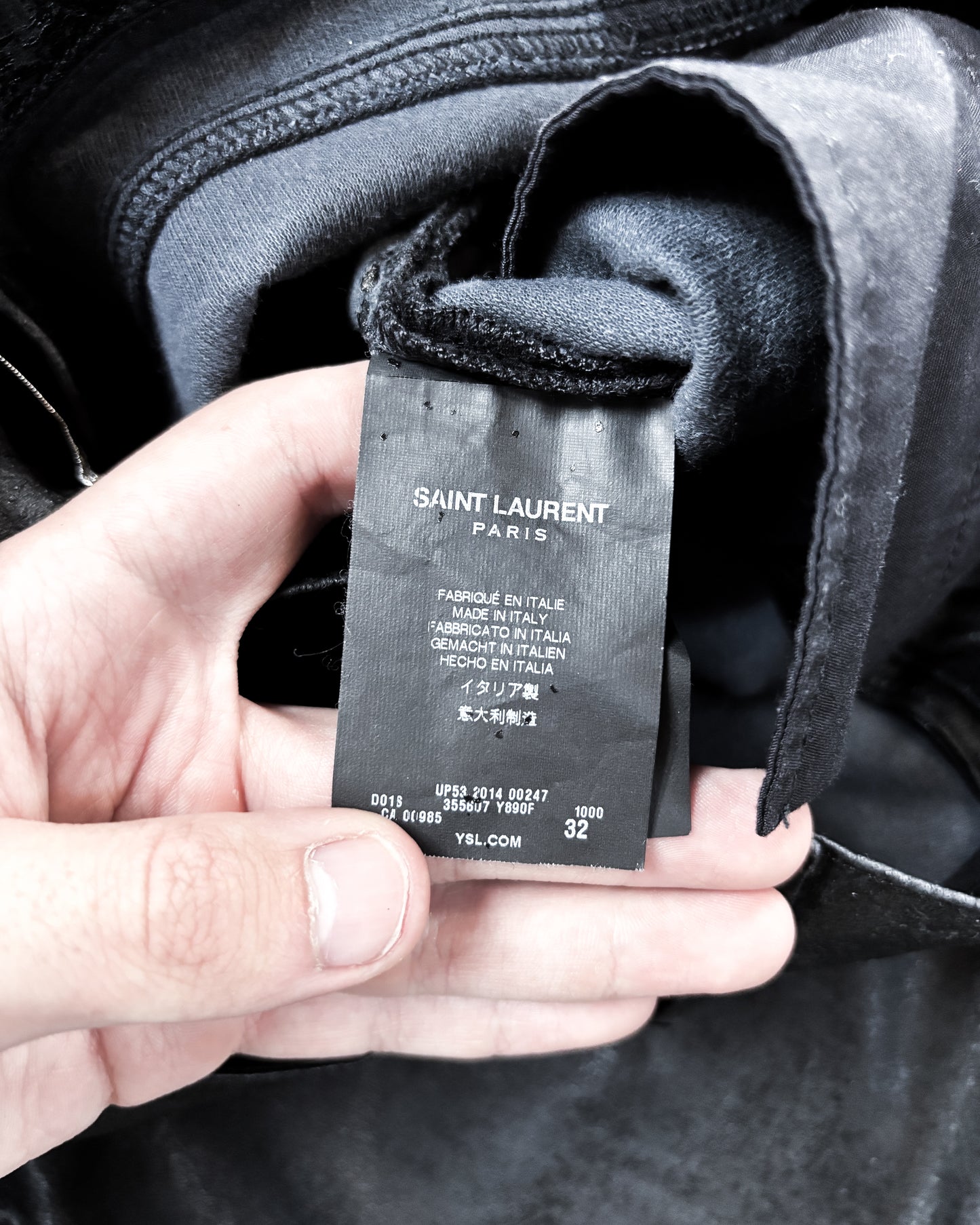 F/W14 VEGAN LEATHER PANTS
